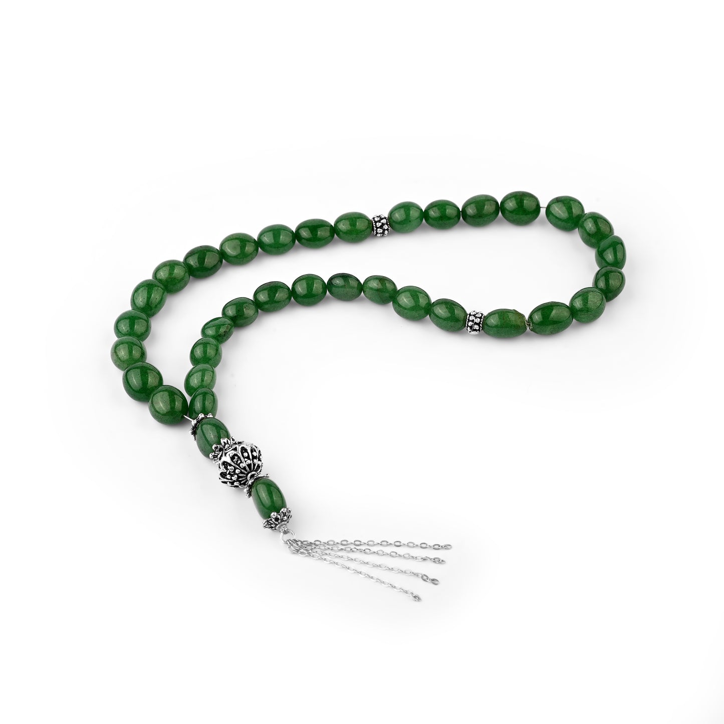 Harmonic Green Jade Tasbih